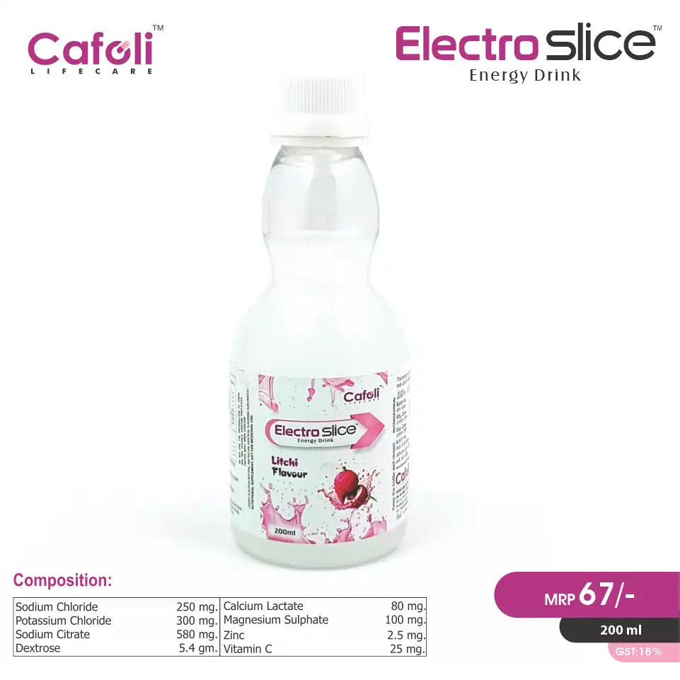 Energy Drink (Litchi Flavour) | Best price for PCD Pharma Franchise | Instant hydration & energy boost